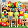 Back To School Balloon Set Classroom Decor School Opening Party Supplies