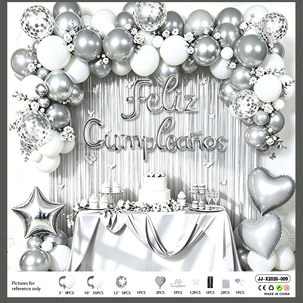 Birthday Balloon Garland Kit