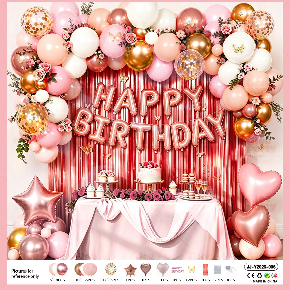 Birthday Balloon Garland Kit