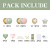 Sage Green Pink Birthday Balloon Garland Kit Butterfly Floral Theme Party Decor