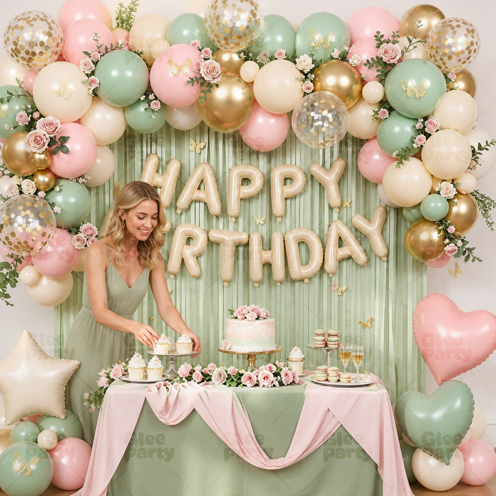 Birthday Balloon Garland Kit