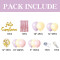 Pastel Balloon Garland Kit Feliz Cumpleanos Birthday Party Decorations