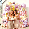 Pastel Balloon Garland Kit Feliz Cumpleanos Birthday Party Decorations
