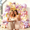 Pastel Balloon Garland Kit Feliz Cumpleanos Birthday Party Decorations