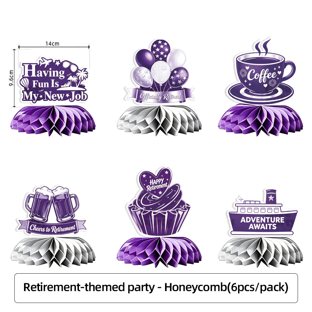 Happy Retirement Decor Kit
