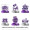 Decorative items (6pcs/pack) Decorative items (6pcs/pack)