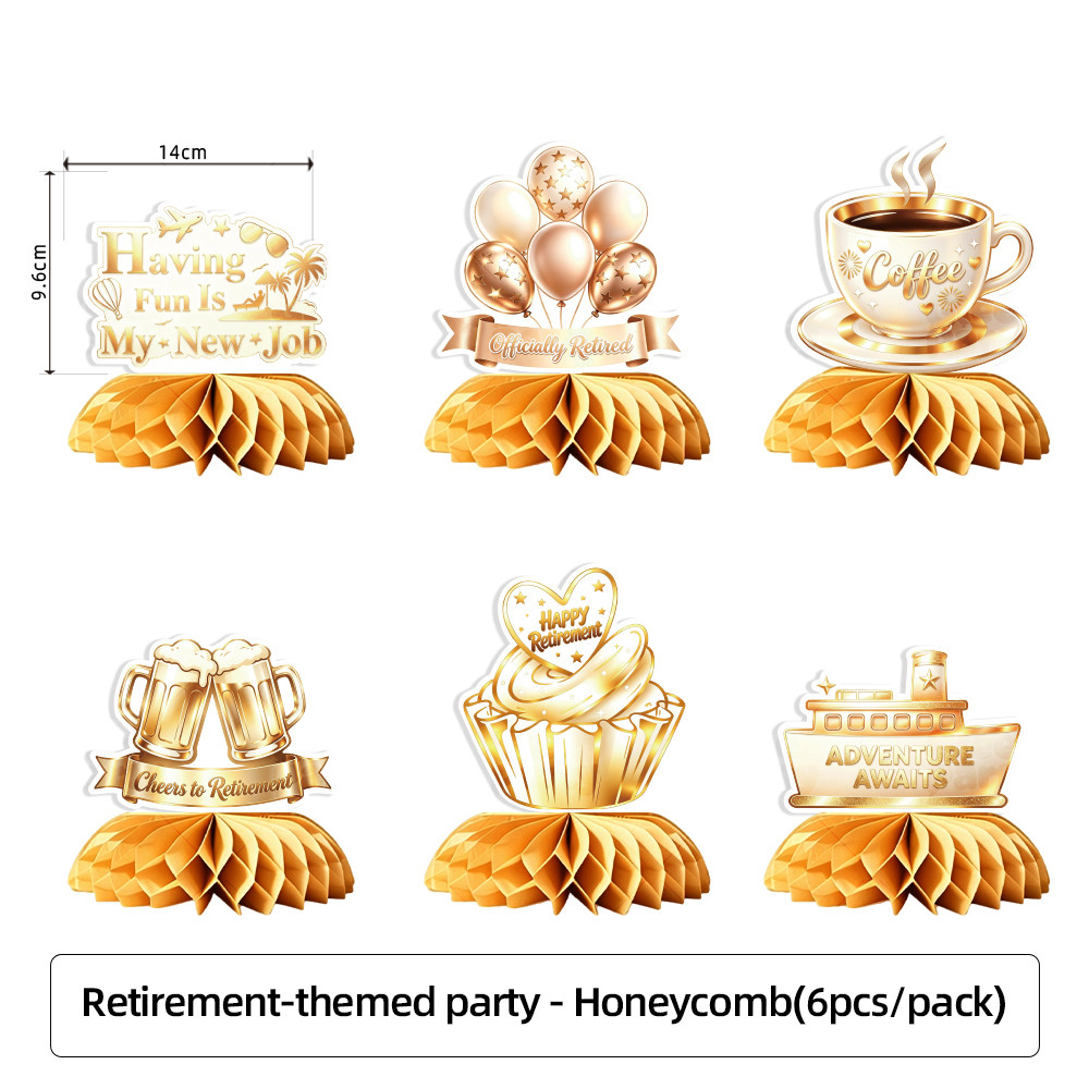 Happy Retirement Decor Kit