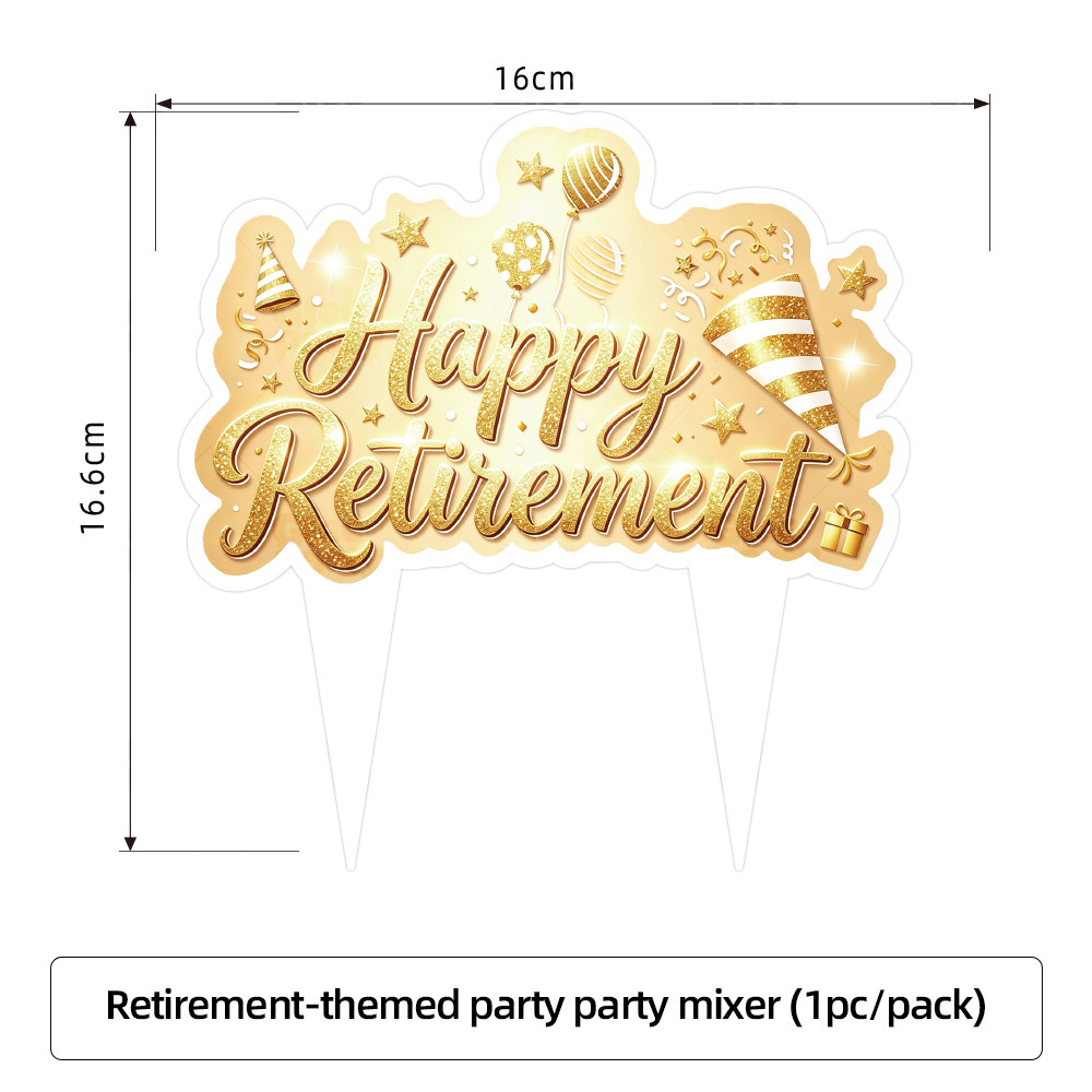 Happy Retirement Decor Kit