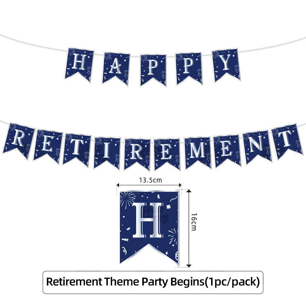 Happy Retirement Decor Kit