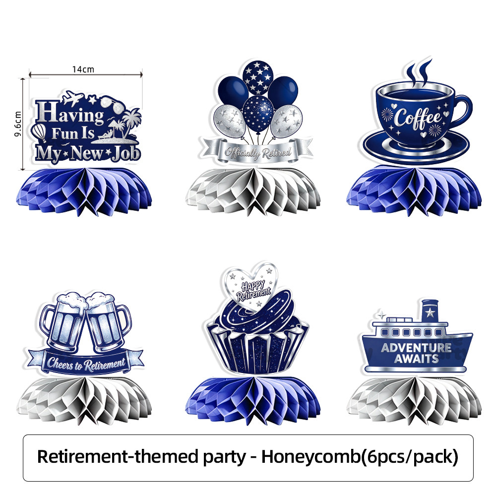 Happy Retirement Decor Kit