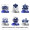 Decorative items (6pcs/pack) Decorative items (6pcs/pack)