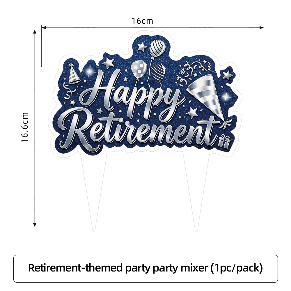 Happy Retirement Decor Kit