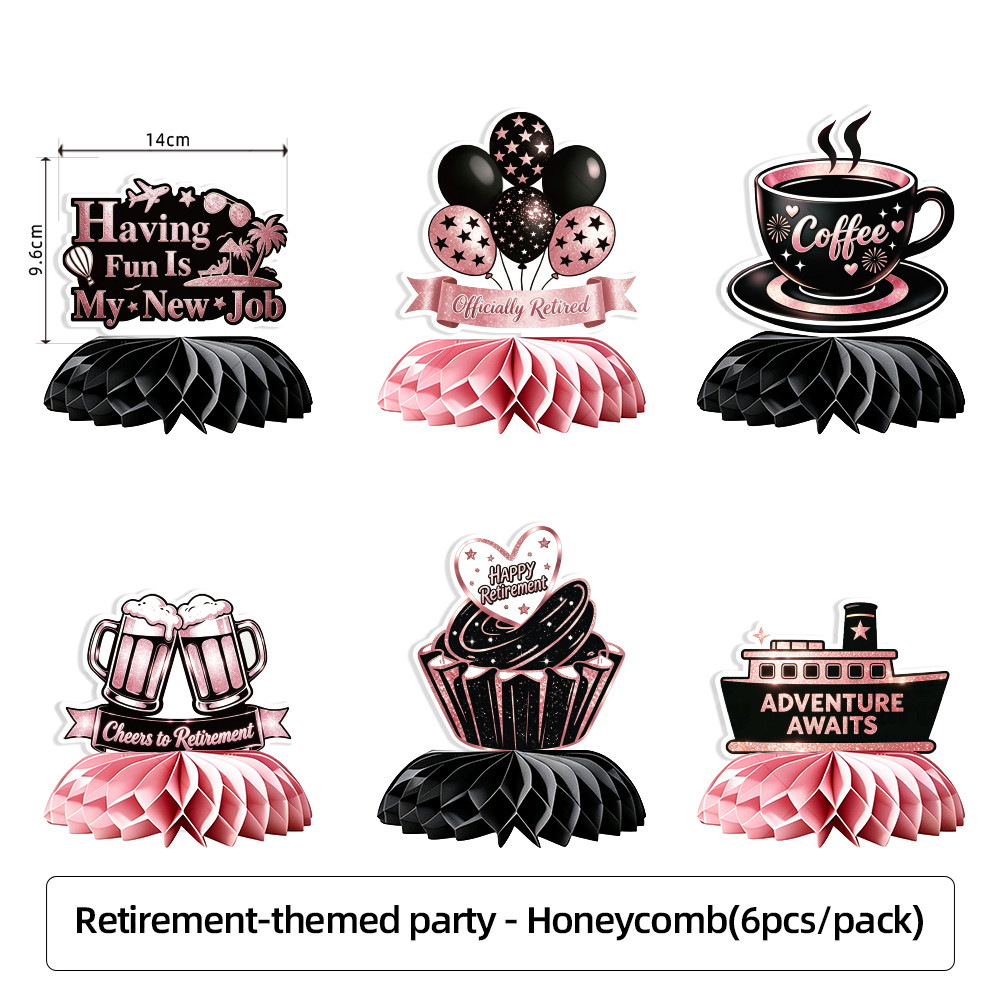 Happy Retirement Decor Kit