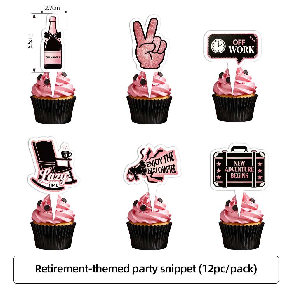 Happy Retirement Decor Kit