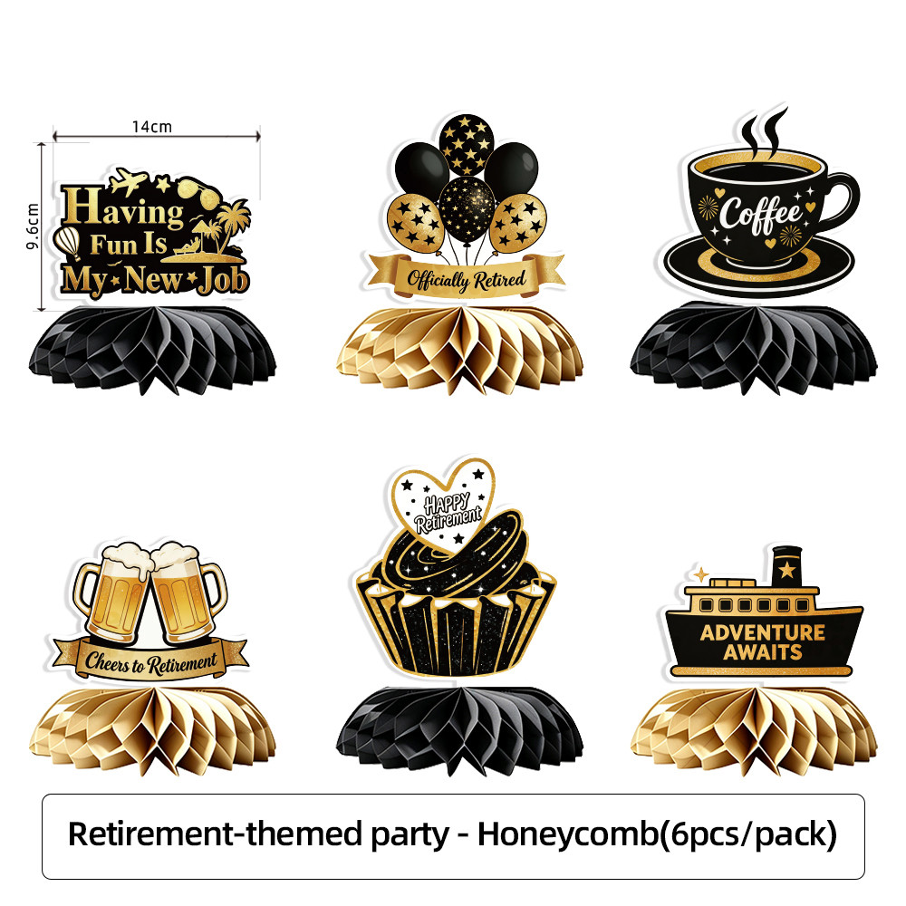 Happy Retirement Decor Kit