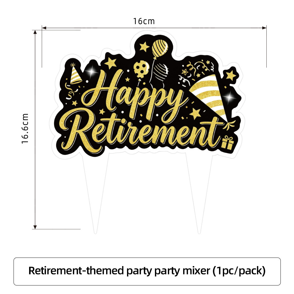 Happy Retirement Decor Kit