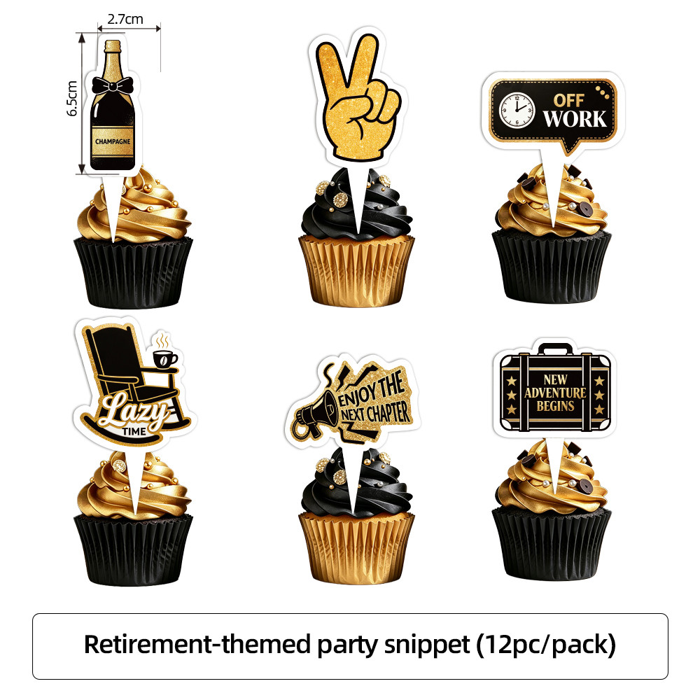 Happy Retirement Decor Kit
