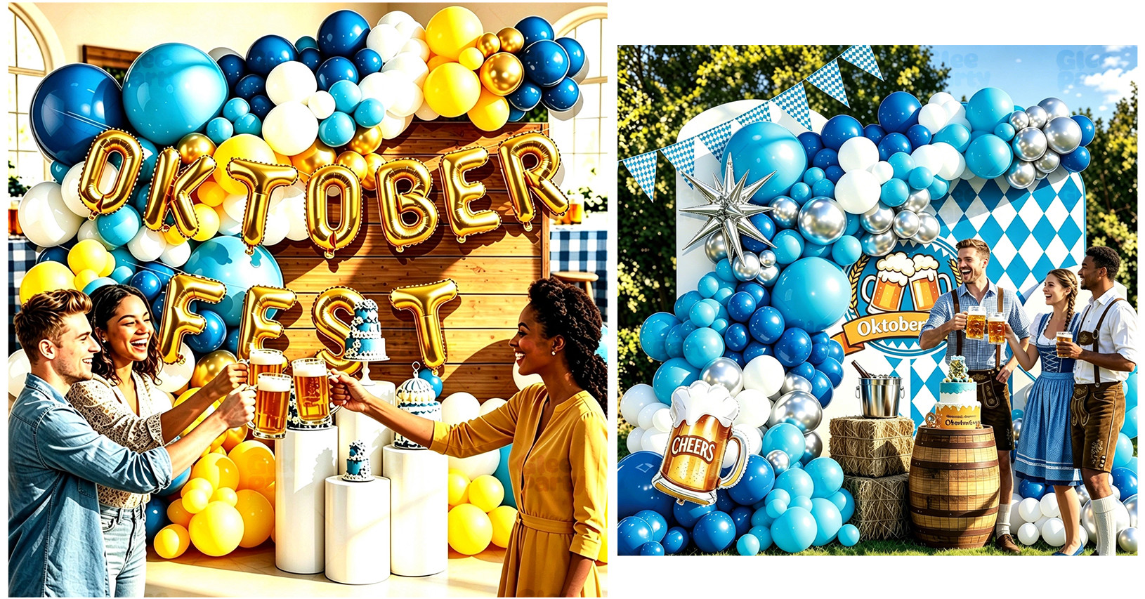 Beer Festival Balloon Garland