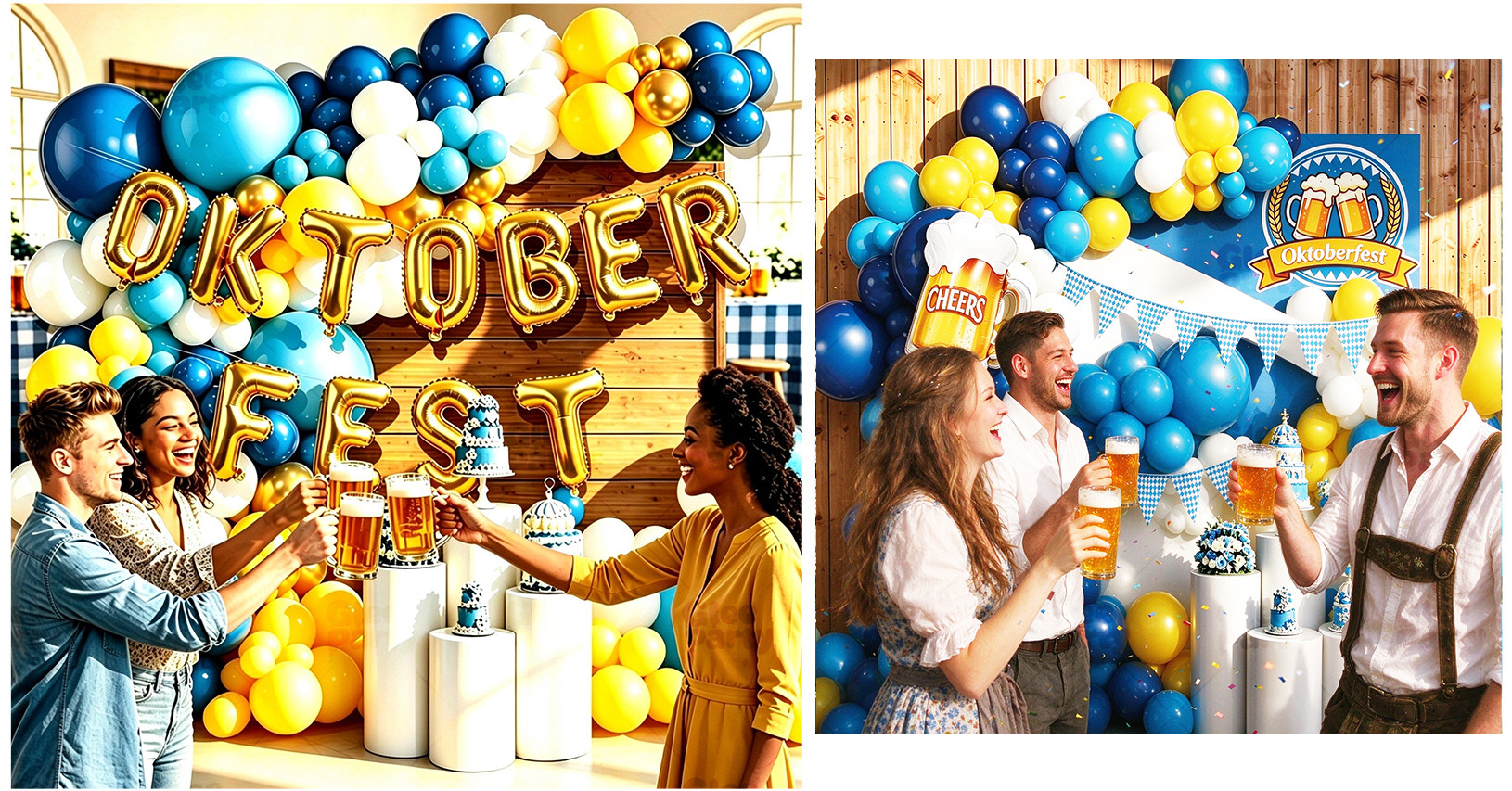 Beer Festival Balloon Garland