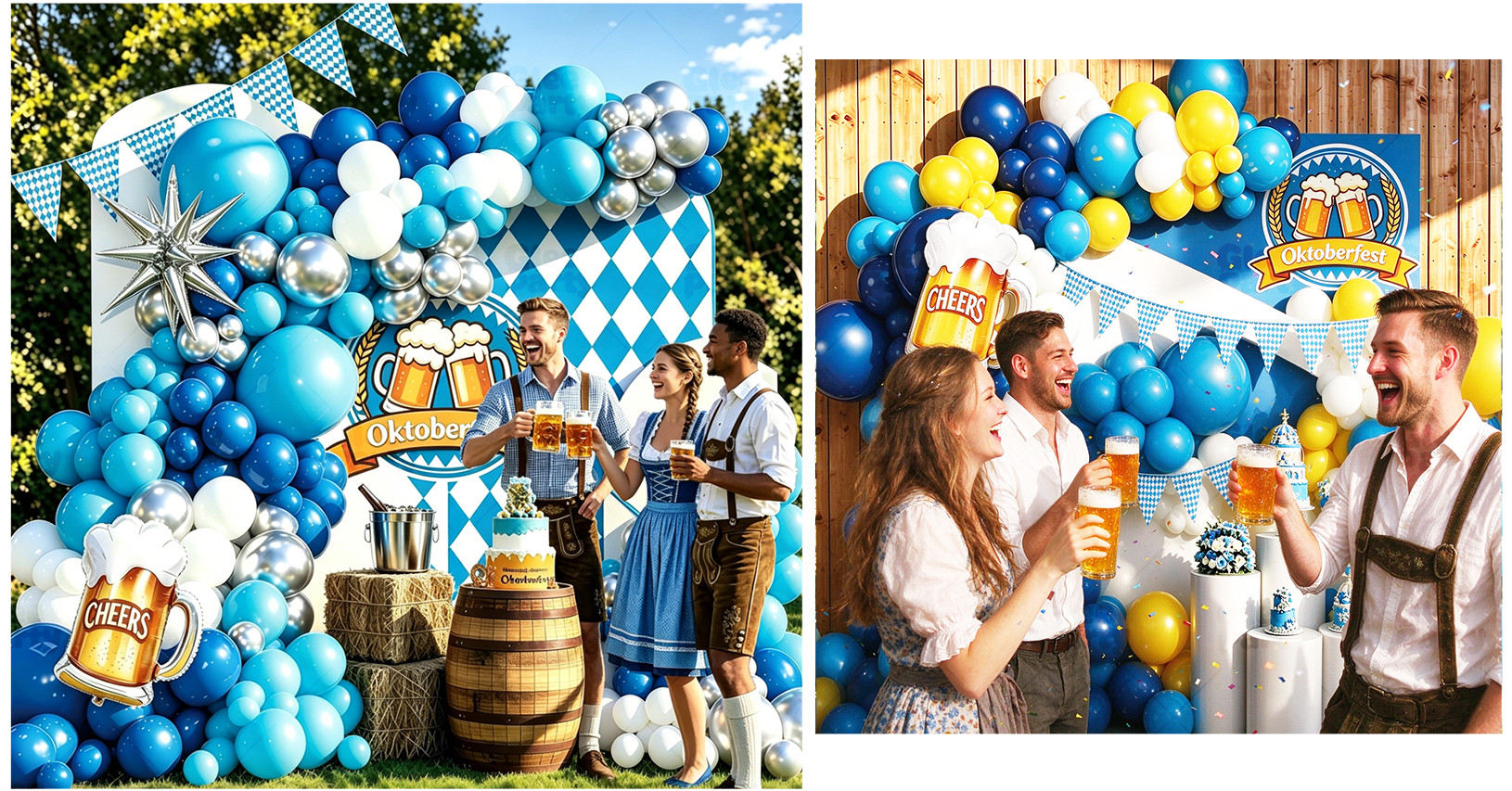 Beer Festival Balloon Garland