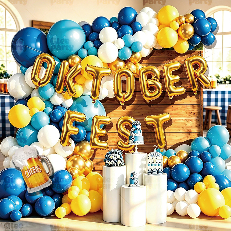 Beer Festival Balloon Garland
