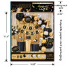 Black Gold Birthday Balloon Garland Kit, 18Th 20Th 30Th 40Th Adult Milestone Birthday Party Decor
