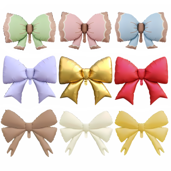 Bow Balloons,Bow Balloon Coquette Balloons for Bow Party Decorations Coquette Birthday Decorations