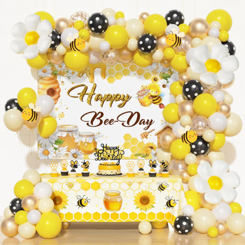 Birthday tablecloth, 72 x 54 inches rectangular tablecloth, party decoration