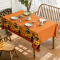 Halloween tablecloth, 72 x 54 inches rectangular tablecloth, party decoration