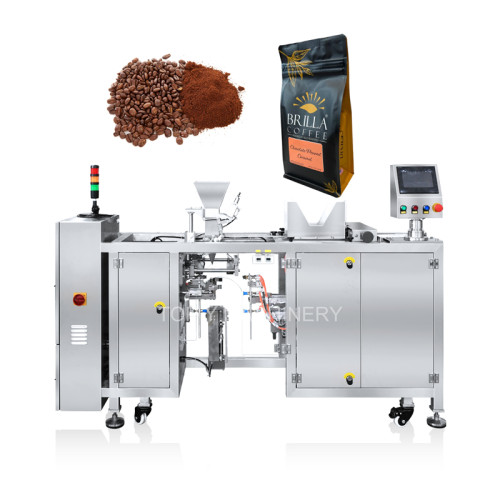 Premade Pouch Mini Doypack Packaging Machine Mini Bagger for Ground Coffee Powder Coffee Beans
