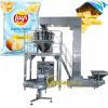 Automatic VFFS Cassava Chips Snack Pouch Nitrogen Filling Packing Machine