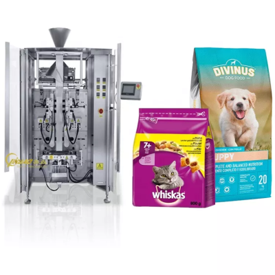 8 Side Sealing Bag Packing Machine Quad Brick Bottom Bag Vertical Form Fill Seal Packing Machine