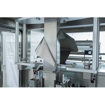 8 Side Sealing Bag Packing Machine Quad Brick Bottom Bag Vertical Form Fill Seal Packing Machine