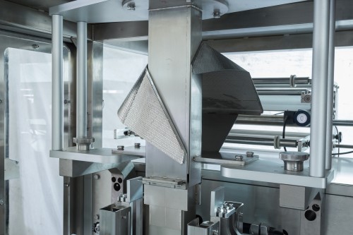 8 Side Sealing Bag Packing Machine Quad Brick Bottom Bag Vertical Form Fill Seal Packing Machine