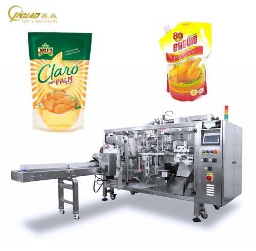 Mayonnaise Salad Dressing Filling Machine Tomato Sauce Spout Bag Packing Machine Patse Horizontal Packaging Machine