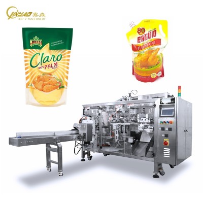 Mayonnaise Salad Dressing Filling Machine Tomato Sauce Spout Bag Packing Machine Patse Horizontal Packaging Machine