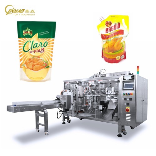 Mayonnaise Salad Dressing Filling Machine Tomato Sauce Spout Bag Packing Machine Patse Horizontal Packaging Machine