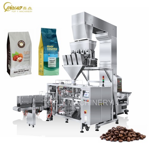 Horizontal Packing Machine Coffee Beans Packaging Machine Premade Zipper Pouch Packing Machine