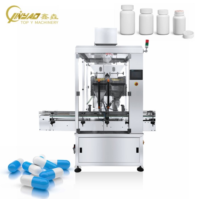 Top Y High Precision Tablet Capsule Counting Machine Bottle Filling Machine Granule Filling Machine