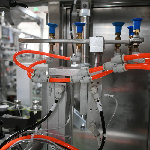 Automatic Counting Gummy  Bear Zipper Pouch Packaging Sealing Machinery Counting Packing Machine