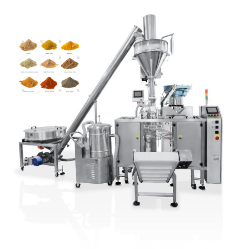 Industrial Mini Automatic Milk Powder Maize Flour Food Spice Pouch Filling Sealing Packaging Machine