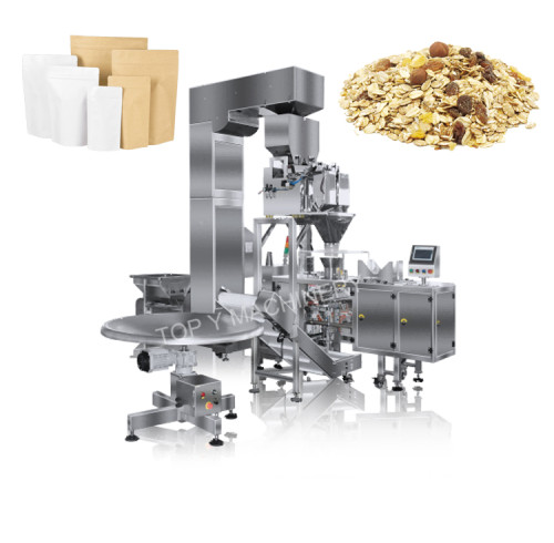 1 Kg to 10 Kg Beans  Oats Rice Packing Machine Price Automatic Weighing and Filling Machine for Rice