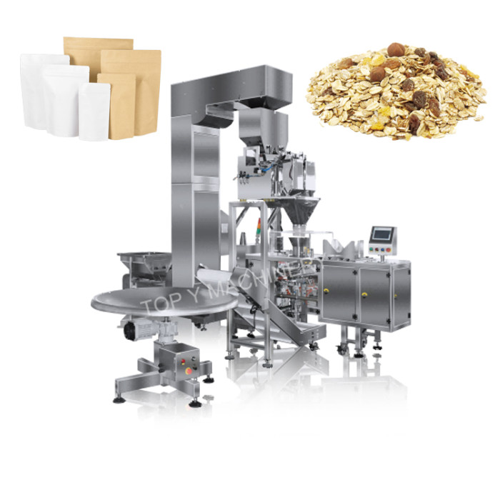 1 Kg to 10 Kg Beans  Oats Rice Packing Machine Price Automatic Weighing and Filling Machine for Rice