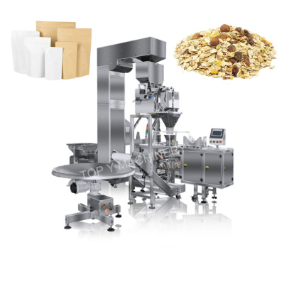 1 Kg to 10 Kg Beans  Oats Rice Packing Machine Price Automatic Weighing and Filling Machine for Rice