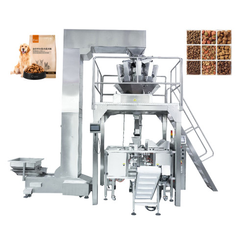 Automatic Mixed Nuts Pet Food Packing Coconut Almonds Doypack Zipper Pouch Packaging Machine