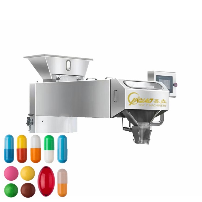 Top Y High Speed 8 Lanes 16 Lanes Candy Counter Pill Capsule Counting Machine