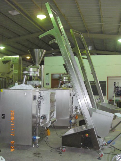 TOP Y 25L 50L Bucket Conveyor Elevator 304 Stainless Steel Small Single Bucket Elevator