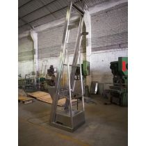 TOP Y 25L 50L Bucket Conveyor Elevator 304 Stainless Steel Small Single Bucket Elevator