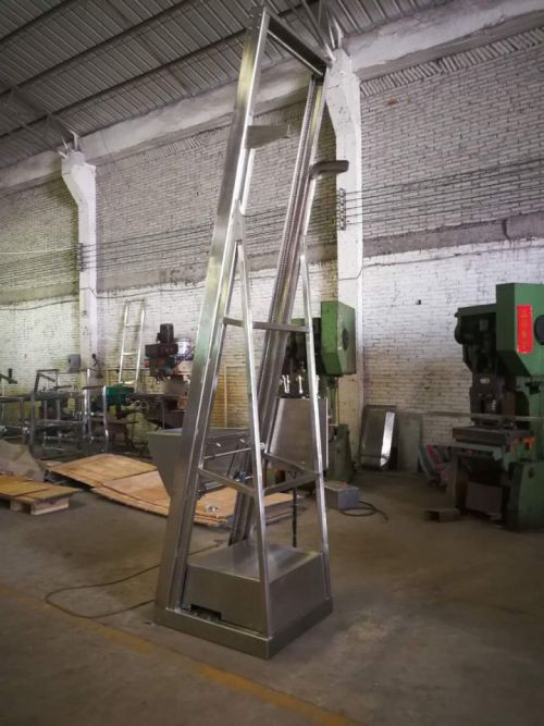 TOP Y 25L 50L Bucket Conveyor Elevator 304 Stainless Steel Small Single Bucket Elevator