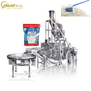 Rotary Turning Collecting Table Used to Receive the Pouch Bags Materials